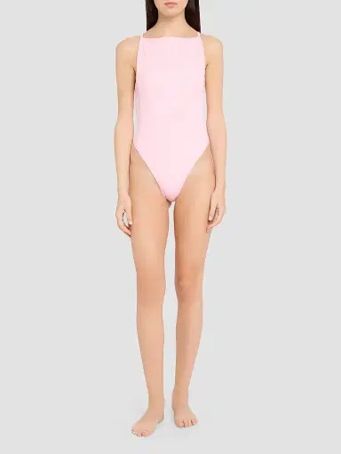 Jacquemus Women's The Sole One-Piece Swimsuit - Light Pink - Size XL | Thumbnail 2
