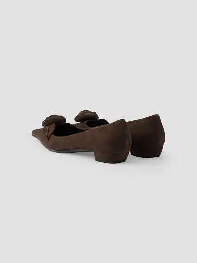 Prada Women's Suede Ballerinas | Thumbnail 3 Prada Women's Suede Ballerinas | Thumbnail 3