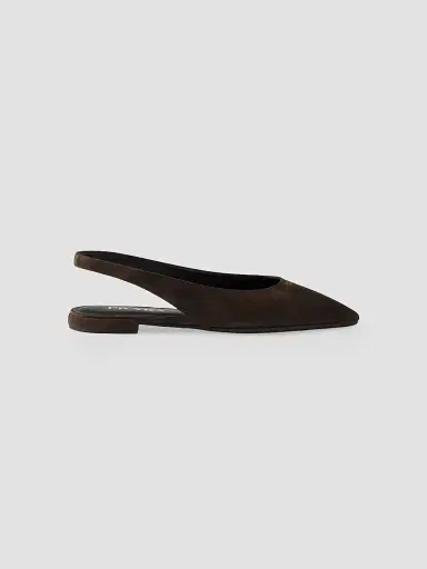 Prada Women's Suede Ballerinas | Thumbnail 2 Prada Women's Suede Ballerinas | Thumbnail 2