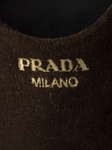 Prada Women's Suede Ballerinas | Thumbnail 6 Prada Women's Suede Ballerinas | Thumbnail 6
