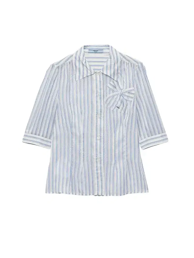 Women's Striped Shirt - Blue - Size 2