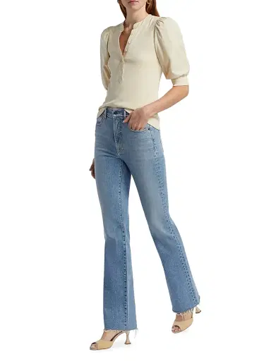 Veronica Beard Women's Cameron Mid-Rise Bootcut Jeans | Thumbnail 2 Veronica Beard Women's Cameron Mid-Rise Bootcut Jeans | Thumbnail 2