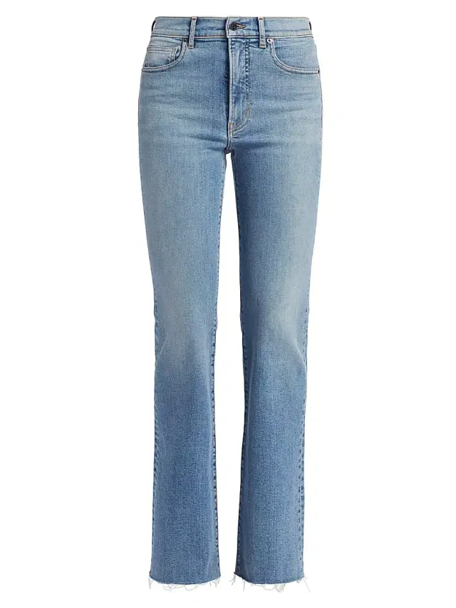 Veronica Beard Women's Cameron Mid-Rise Bootcut Jeans - Riviera Breeze