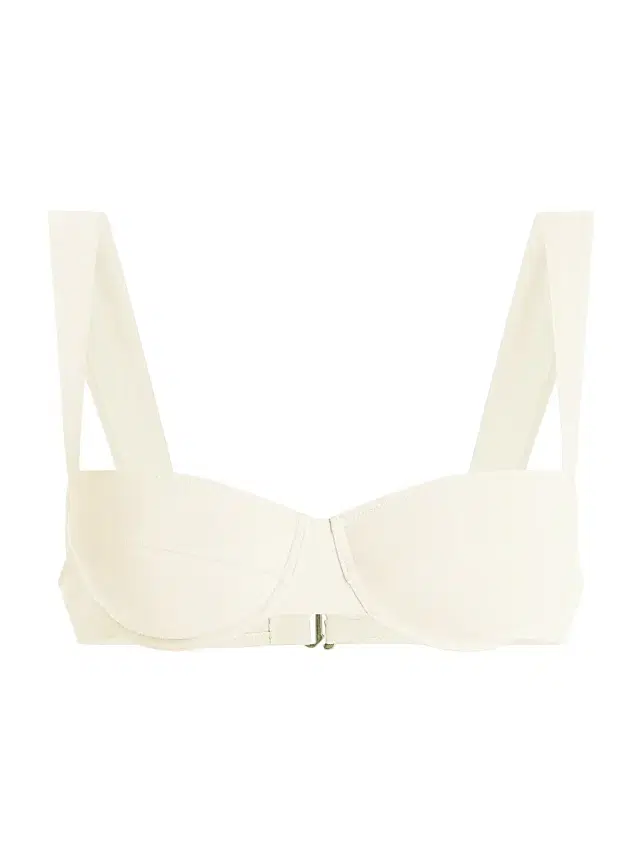 Valimare Women's Athens Balconette Bikini Top - Cream