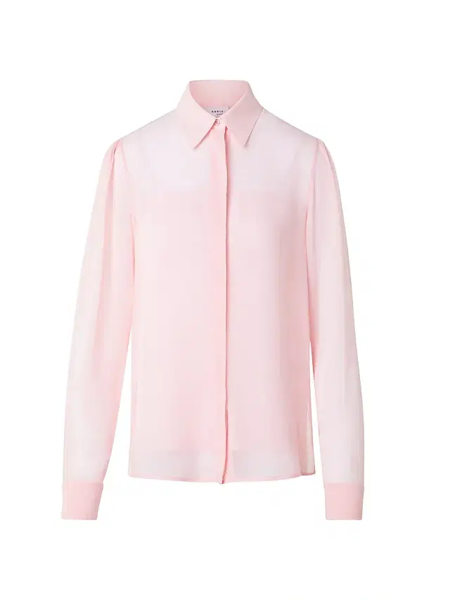 Akris punto Women's Boho Georgette Blouse - Pale Pink