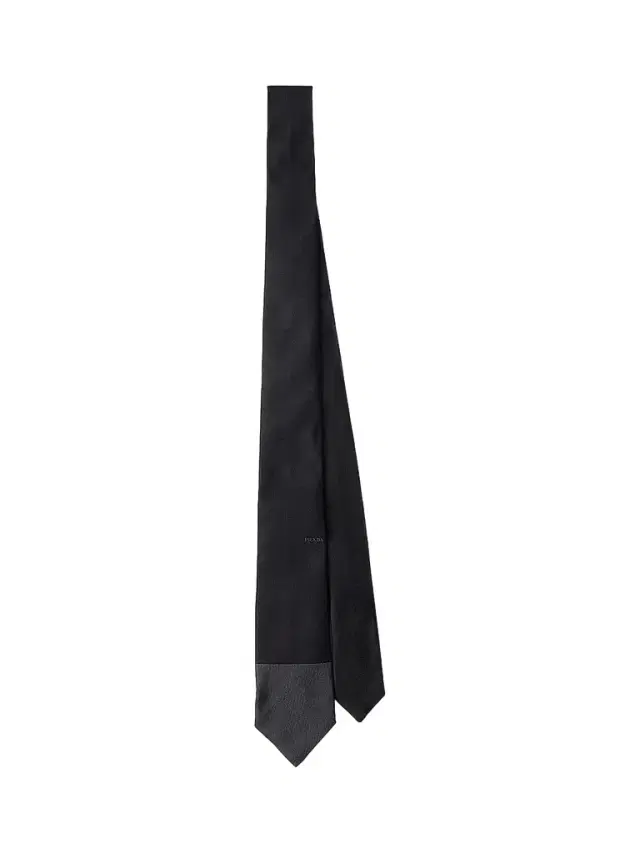 Prada Men's Silk Tie - Black