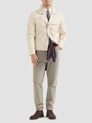 Brunello Cucinelli Men's Garment-Dyed Denim Iconic Fit Five-Pocket Jeans - Brown | Thumbnail 6 Brunello Cucinelli Men's Garment-Dyed Denim Iconic Fit Five-Pocket Jeans - Brown | Thumbnail 6