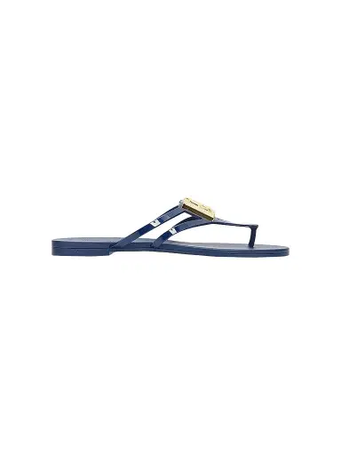 Dolce & Gabbana Women's Logo Jelly Sandals | Thumbnail 1 Dolce & Gabbana Women's Logo Jelly Sandals | Thumbnail 1