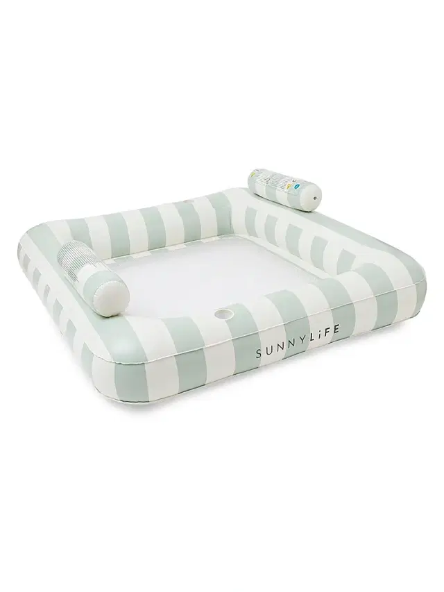 Sunnylife The Vacay Luxe Twin Hammock Float - Olive