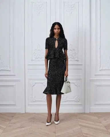 Dior Short-Sleeved Peplum Sweater | Thumbnail 2