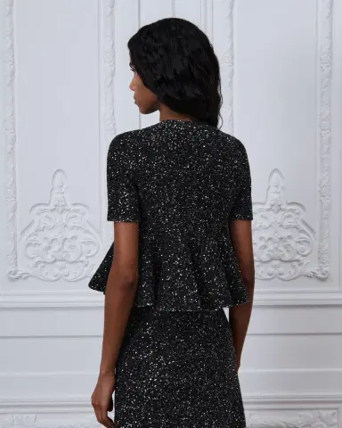Dior Short-Sleeved Peplum Sweater | Thumbnail 4