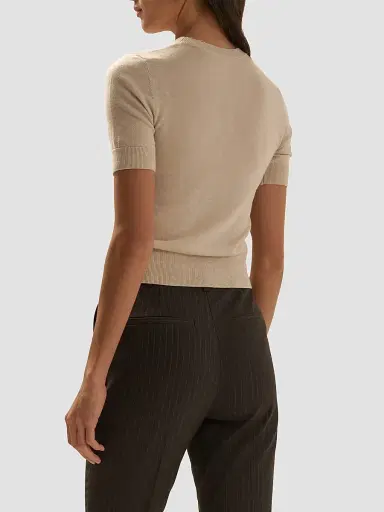 Favorite Daughter Women's The Good Sport Top - Cream - Size XS | Thumbnail 3 Favorite Daughter Women's The Good Sport Top - Cream - Size XS | Thumbnail 3