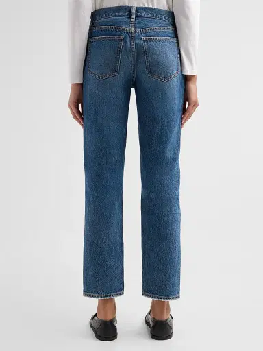 Ramy Brook Women's Milla Straight-Leg Ankle Jeans - Medium Wash - Size 32 | Thumbnail 3