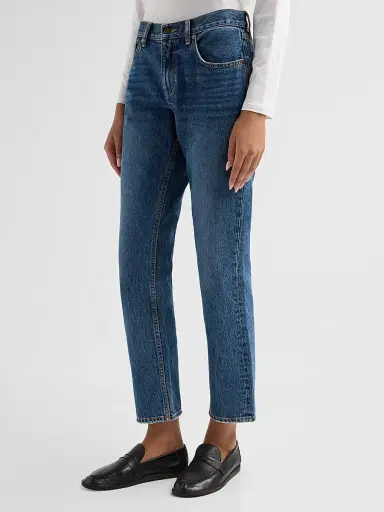 Ramy Brook Women's Milla Straight-Leg Ankle Jeans - Medium Wash - Size 32 | Thumbnail 4