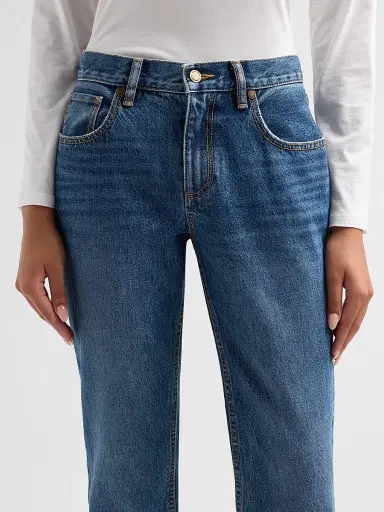 Ramy Brook Women's Milla Straight-Leg Ankle Jeans - Medium Wash - Size 32 | Thumbnail 5