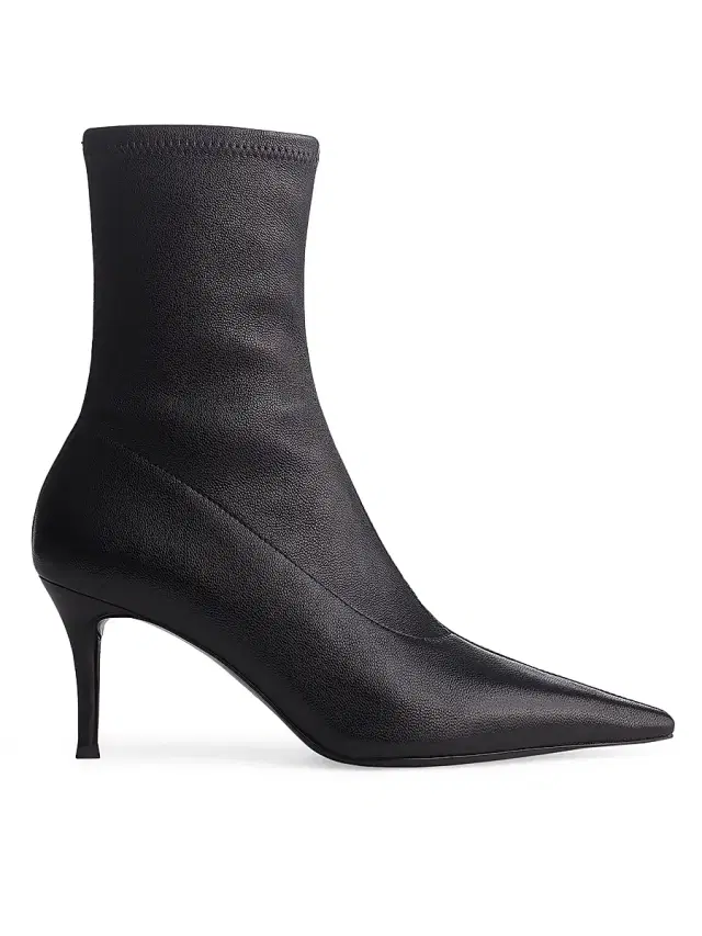 rag & bone Women's Mercer 7MM Leather Boots - Black