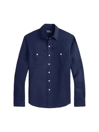 Polo Ralph Lauren Men's Classic-Fit Linen-Silk Shirt | Thumbnail 1