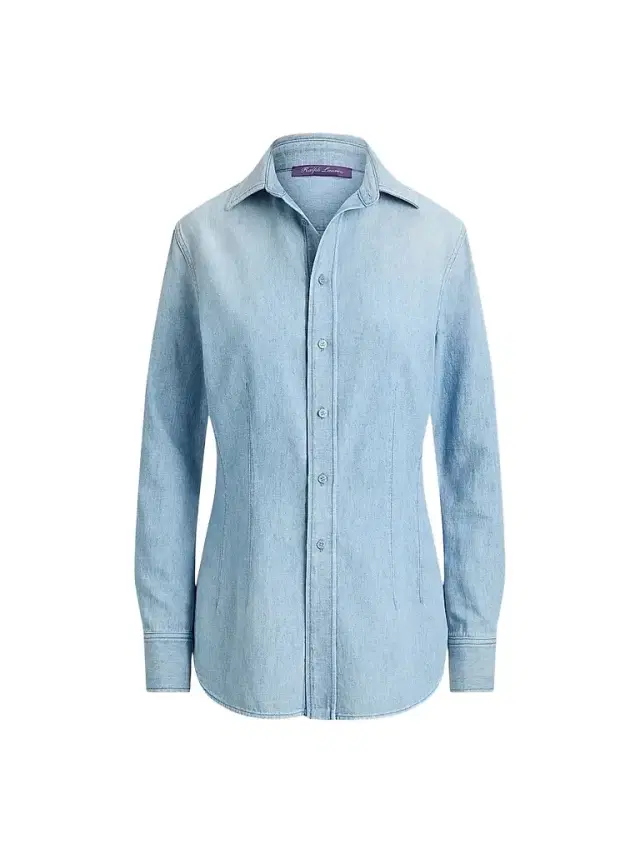 Ralph Lauren Collection Women's Callie Denim Button-Front Shirt - Cirrus Indigo