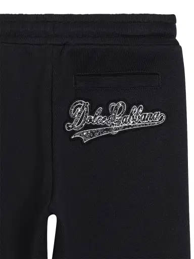 Dolce & Gabbana Little Boy's & Boy's Embroidered Sport Fleece Joggers | Thumbnail 4