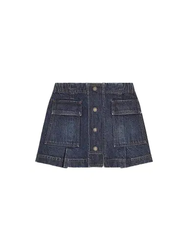 Dolce & Gabbana Little Girl's & Girl's Denim Mini Skirt - Variante Abbinata | Thumbnail 1