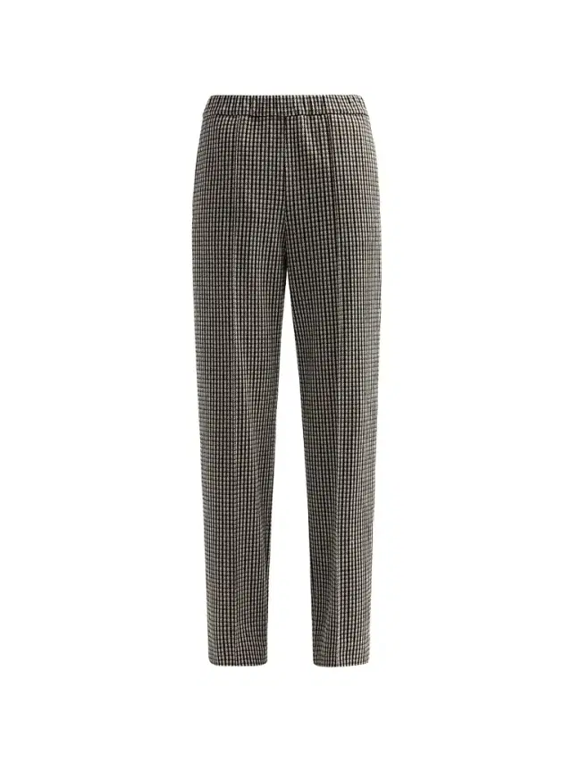 Fabiana Filippi Women's Filo Diamante Houndsooth Jersey Trousers - Only One Colour