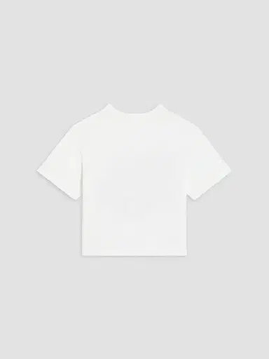 Dolce & Gabbana Little Girl's & Girl's Floral Crop T-Shirt - Bianco | Thumbnail 2