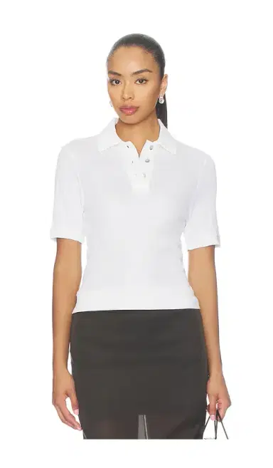 Aya Muse Double Polo Tee | Thumbnail 2 Aya Muse Double Polo Tee | Thumbnail 2