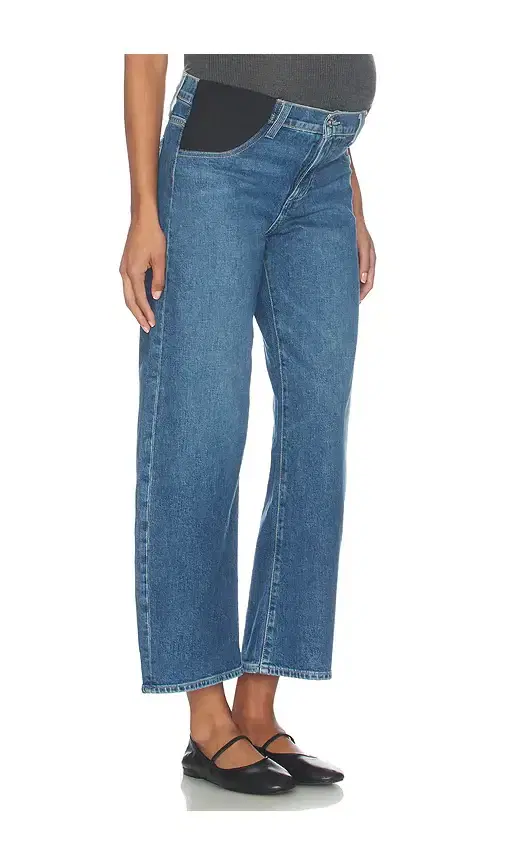 PAIGE Arellia Ankle Maternity Jeans