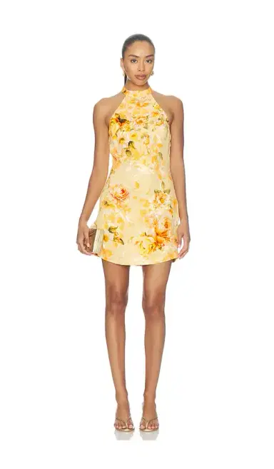 Hemant & Nandita Halter Mini Dress | Thumbnail 1 Hemant & Nandita Halter Mini Dress | Thumbnail 1
