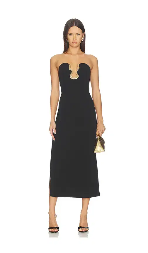 Bardot Paltrow Strapless Midi Dress