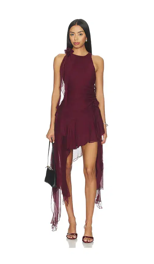 Bardot Ivana High Low Mini Dress