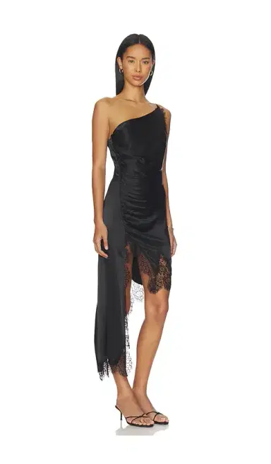 Bardot Rayner One Shoulder Dress | Thumbnail 2 Bardot Rayner One Shoulder Dress | Thumbnail 2
