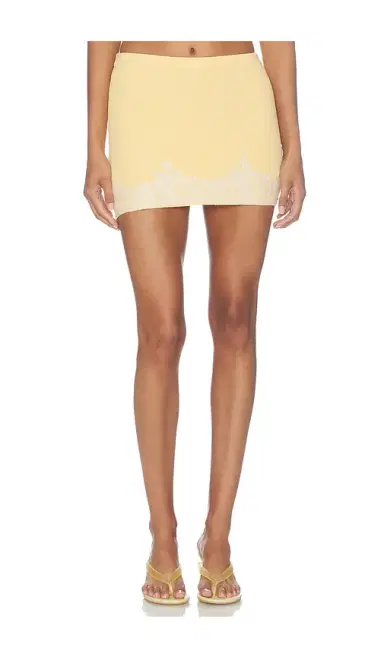 Tularosa Elia Knit Lace Skirt | Thumbnail 1 Tularosa Elia Knit Lace Skirt | Thumbnail 1