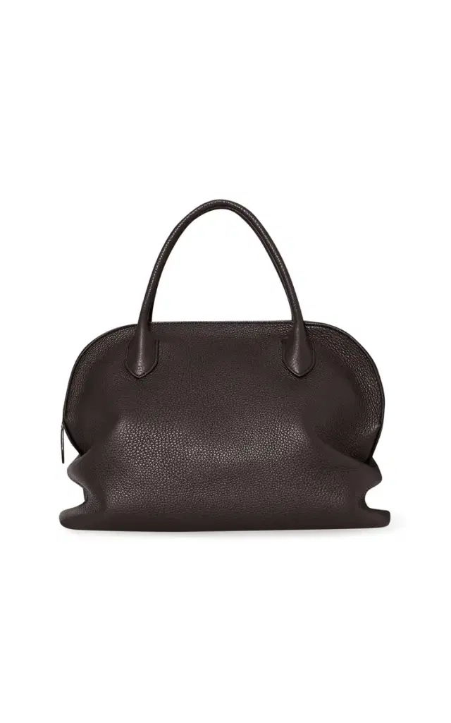 The Row Agnes 12 Leather Tote