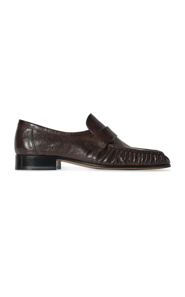 The Row Soft Leather Loafers