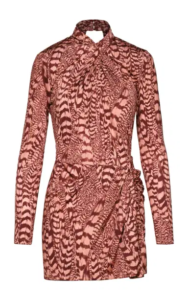 Johanna Ortiz Softly Unbound Ruched Mini Dress | Thumbnail 1