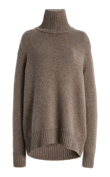 The Row Plira Cashmere Turtleneck Sweater | Thumbnail 1 The Row Plira Cashmere Turtleneck Sweater | Thumbnail 1