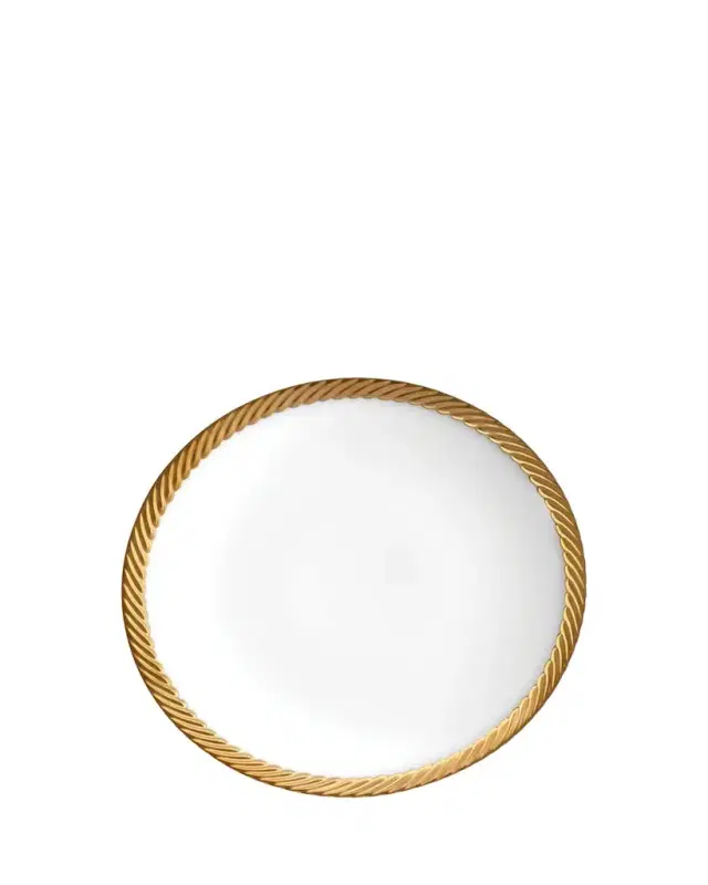 L'Objet Corde Gold-Rim Soup Bowl