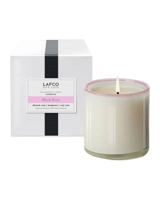 LAFCO New York Blush Rose Signature 15.5oz Candle