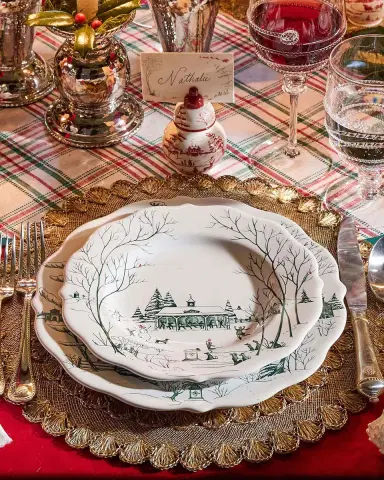 Juliska Country Estate Winter Frolic 16-Piece Dinnerware Set | Thumbnail 5 Juliska Country Estate Winter Frolic 16-Piece Dinnerware Set | Thumbnail 5