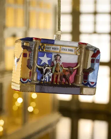Neiman Marcus Fort Worth Stockyards Christmas Ornament | Thumbnail 1