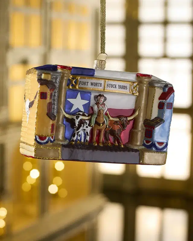 Neiman Marcus Fort Worth Stockyards Christmas Ornament