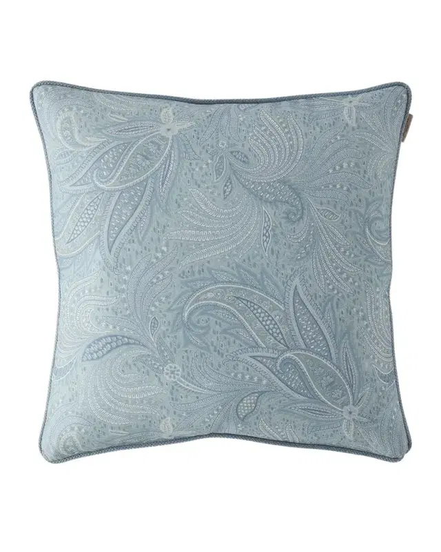Etro Calathea Embroidered Reversible Decorative Pillow, 18" x 19"