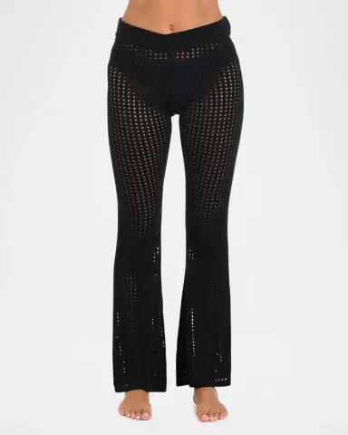 Sunshine 79 Resort Crochet-Knit Beach Pants | Thumbnail 2