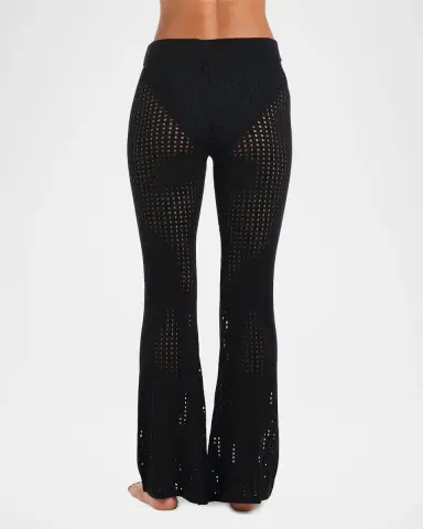 Sunshine 79 Resort Crochet-Knit Beach Pants | Thumbnail 3