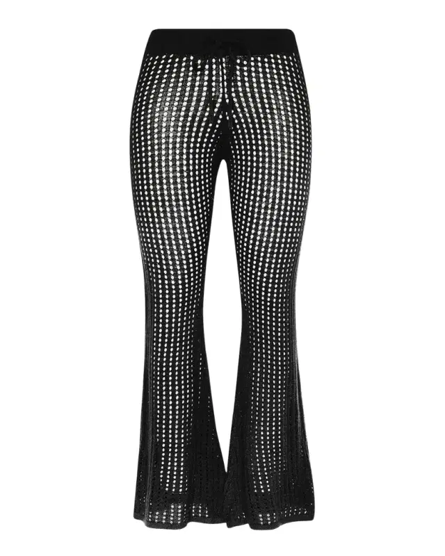 Sunshine 79 Resort Crochet-Knit Beach Pants