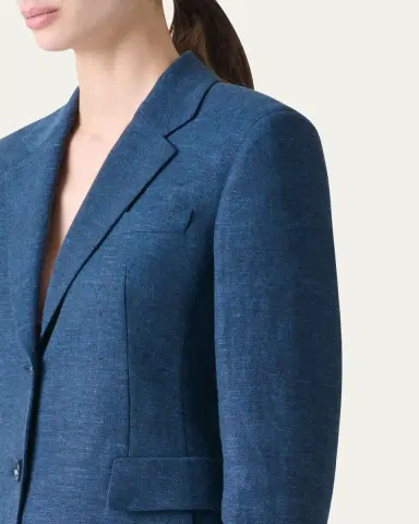 Akris Taddeo Linen Jacket | Thumbnail 5