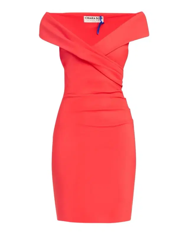 Nagab Off-Shoulder Bodycon Midi Dress