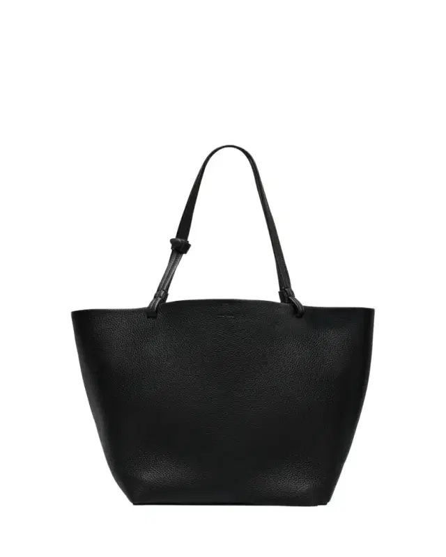 THE ROW Park Tote Three in Lux Grained Calfskin