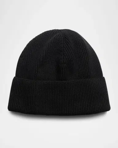 Canada Goose Men 's Rib-Knit Cotton Beanie | Thumbnail 2